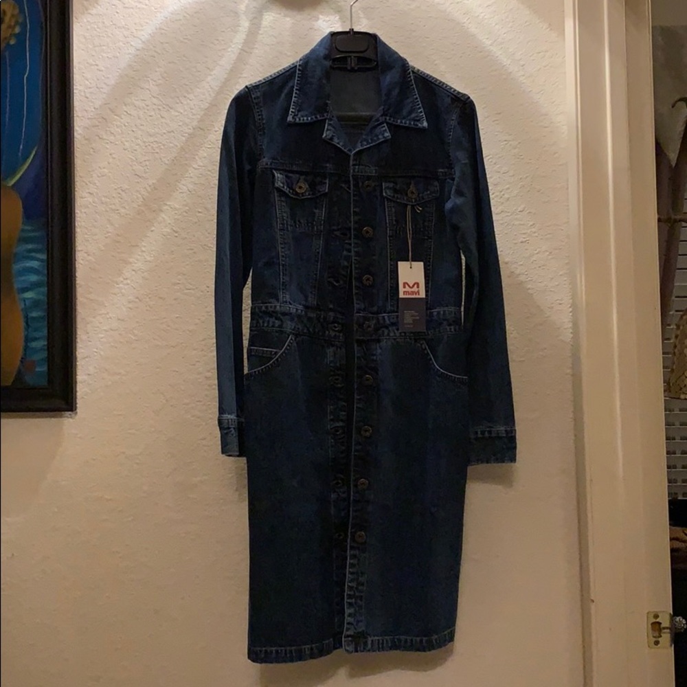 Blue Denim Jean Coat